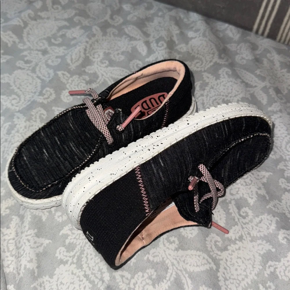 Size TD10 little kids Hey Dude shoes